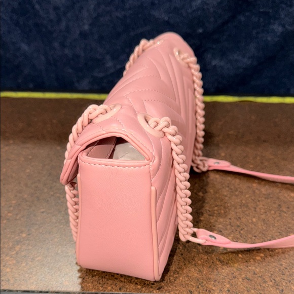 Pink Crafted Chain Bag - Picture 2 of 2